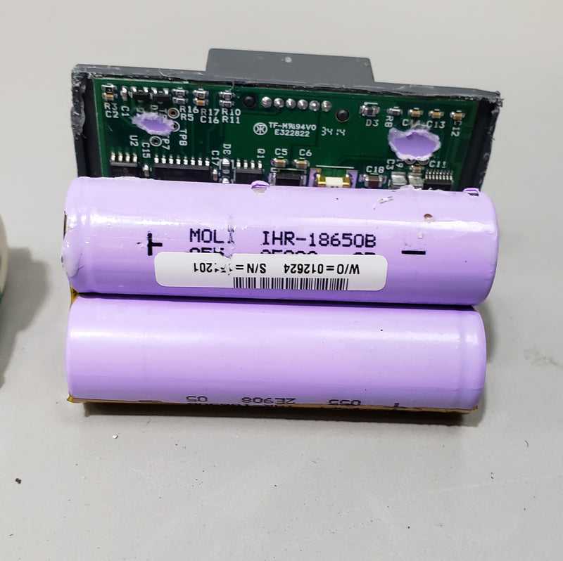Roughly 300 mixed Panasonic/Moli 18650 cells for cell recovery