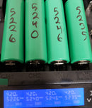 Lot of used Samsung 50G 21700 4.9Ah 3.63v cells.