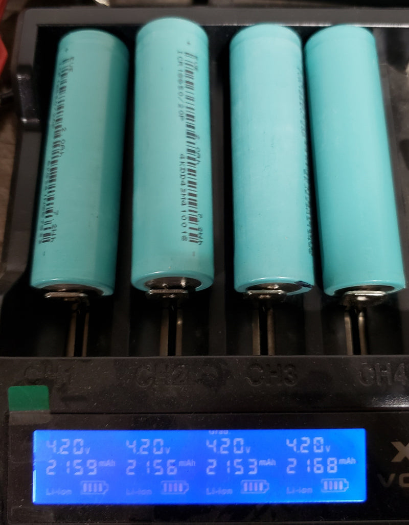 EVE ICR18650 20p 3.6v 2ah 7.2wh cells – Battery Clearing House