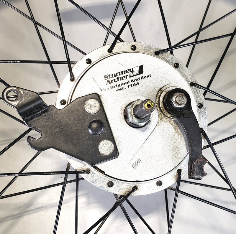 26" Rear Sturmey-Archer -  Bike Wheel Hub with Tire