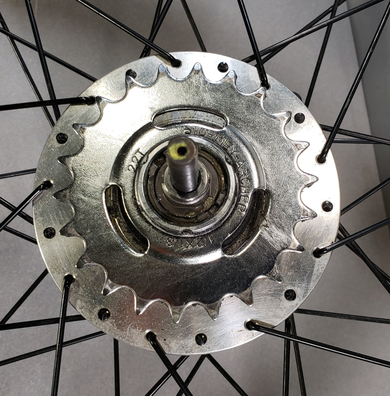 26" Rear Sturmey-Archer -  Bike Wheel Hub with Tire