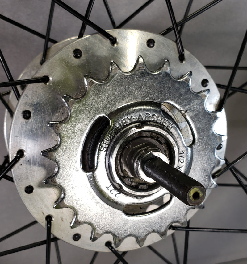 26" Rear Sturmey-Archer -  Bike Wheel Hub with Tire