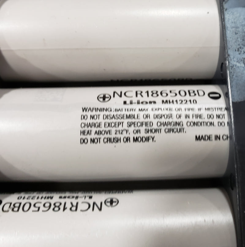 36v 12.8Ah 460.8Wh Scooter Pack - Panasonic NCR18650BD cells