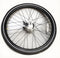 Pair of warped  26" Rear Sturmey-Archer - Bike Wheel Hub with Tire