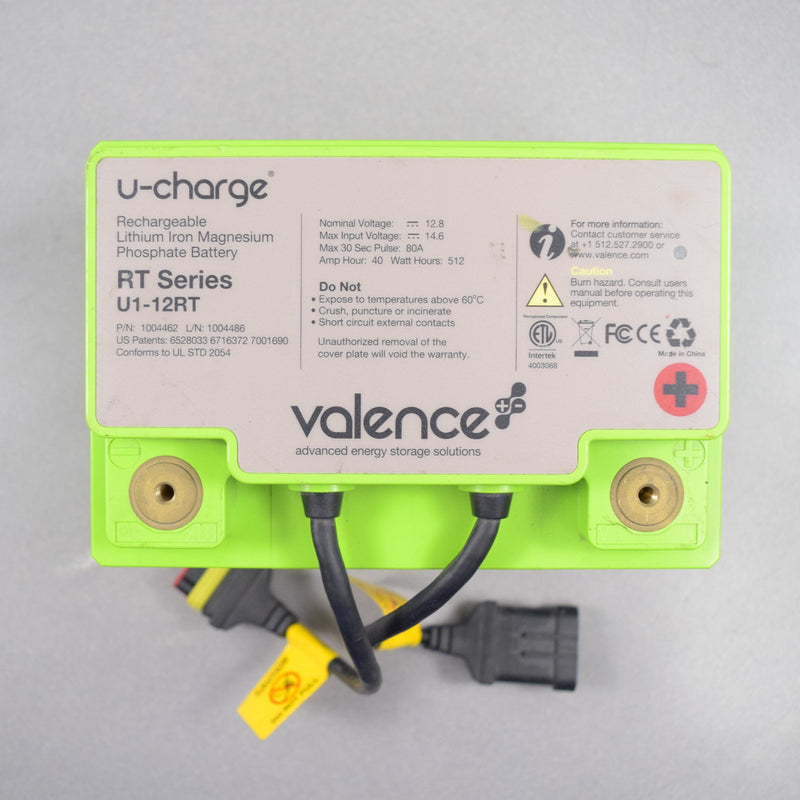 Valence Lithium Battery U1-12RT | 12V 40AH (various tested capacities)
