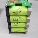 Canada listing -  Lot of 144 cells) Used A123 ANR26659M1B LiFeP04 3.3v 2500mAh in 3 EMC Packs