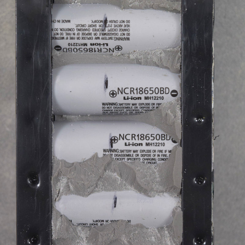 40 Panasonic NCR18650BD 3180mAh 10A Cells in an Aluminum Cased Pack - High capacity